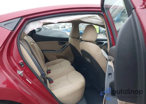 2012 Hyundai Elantra Gls (Ulsan Plant) из США, поврежденный, VIN KMHDH4AE2CU361556